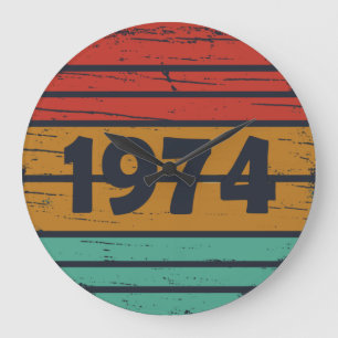 Relógio Grande Nascer em presente de aniversário de 1974