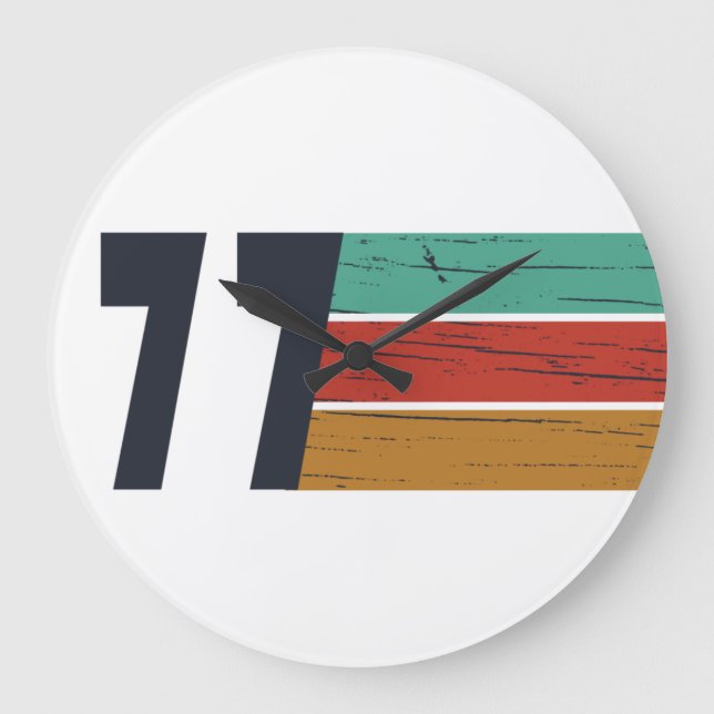 Relógio Grande Nascer em presente de aniversário de 1977 (Frente)