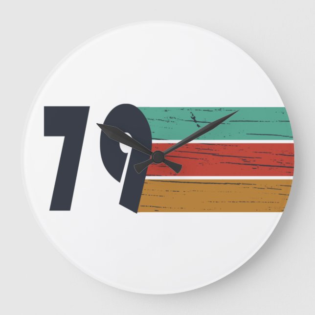 Relógio Grande Nascer em presente de aniversário de 1979 (Frente)