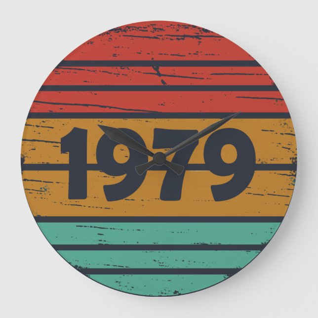 Relógio Grande Nascer em presente de aniversário de 1979 (Frente)