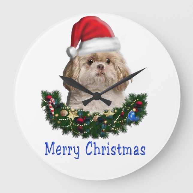 Relógio Grande Natal dos animais (Frente)