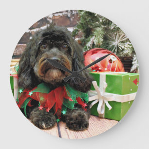 Relógio Grande Natal - Shih Tzu X - Bella