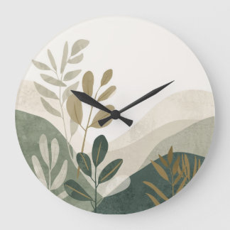 Relógio Grande Nature Inspired Wall Clock 