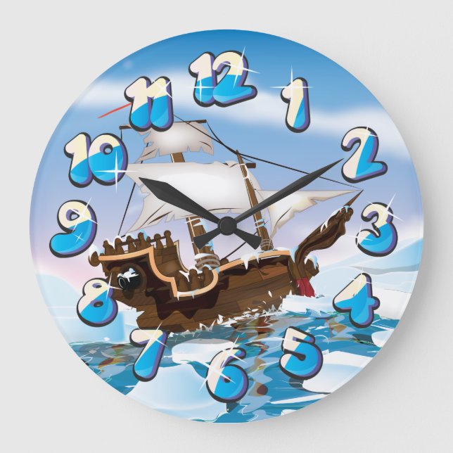 Relógio Grande Navio Quebra-Gelo (Frente)