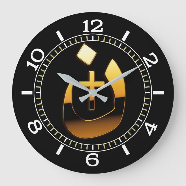 Relógio Grande Nazarene e seletor cristãos da solidariedade da (Frente)