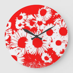 Relógio Grande New England Wild Aster