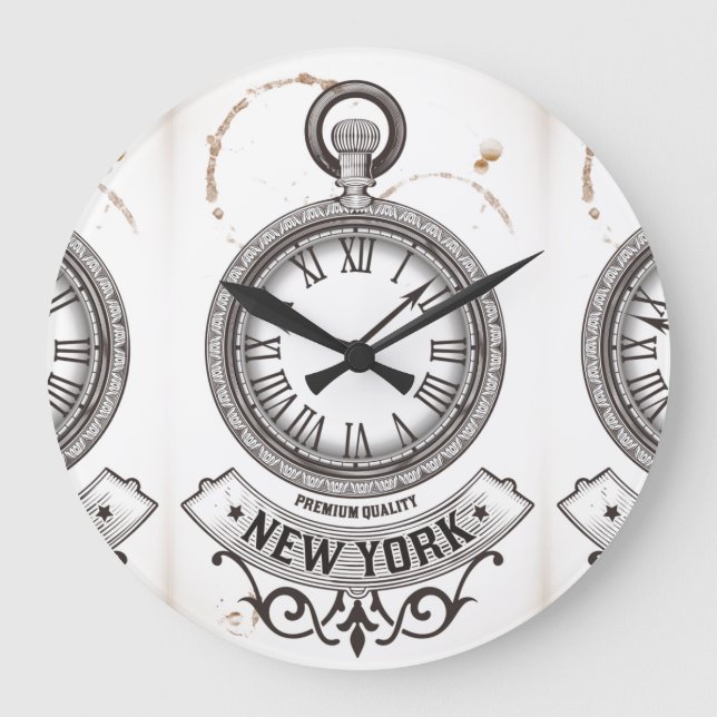 Relógio Grande New York Pocket Watch (Frente)