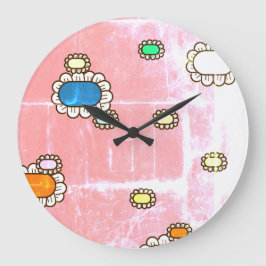 Relógio Grande nice flower clock