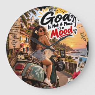 Relógio Grande Noites Douradas – Goa