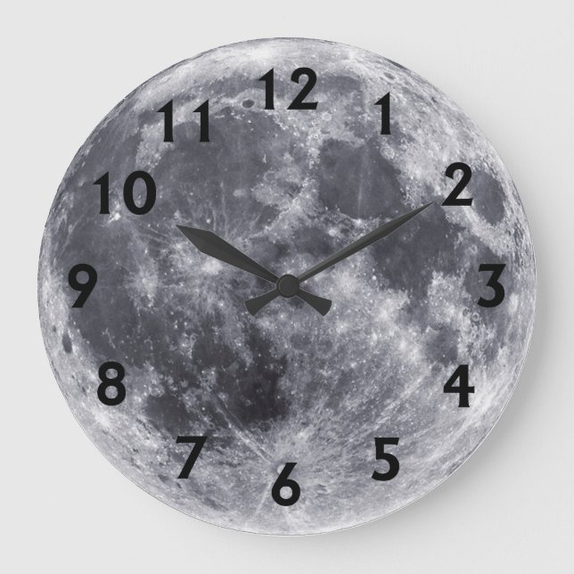 Relógio Grande Nossa lua (Frente)