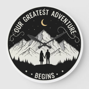 Relógio Grande Nossa maior aventura começa Rustic Mountain Co