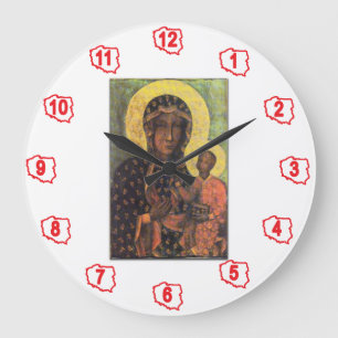 Relógio Grande Nossa Senhora de Czestochowa