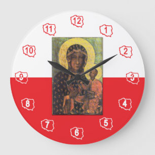 Relógio Grande Nossa Senhora de Czestochowa