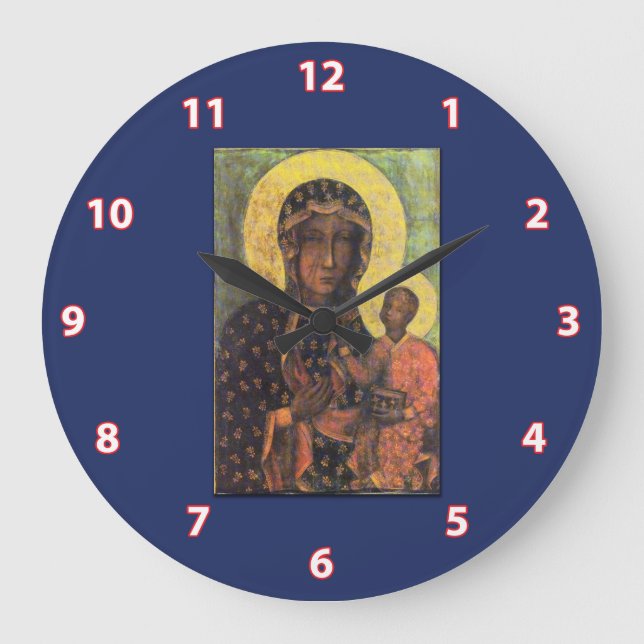 Relógio Grande Nossa Senhora de Czestochowa (Frente)