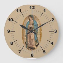 Nossa Senhora de Guadalupe Wall Clock