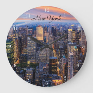 Relógio Grande Nova Iorque à Noite