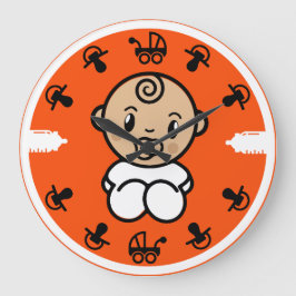 Relógio Grande Novelty Bonito Novo Presente para Bebê