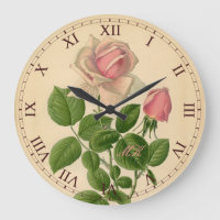 Numerais romanos híbridos de rosa de chá do rosa