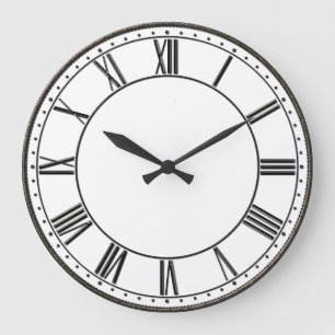 Relógio Grande Numeral romano do vintage