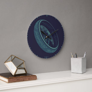 Relógio Grande O Anel Único™ GOLLUM™ Gráfico