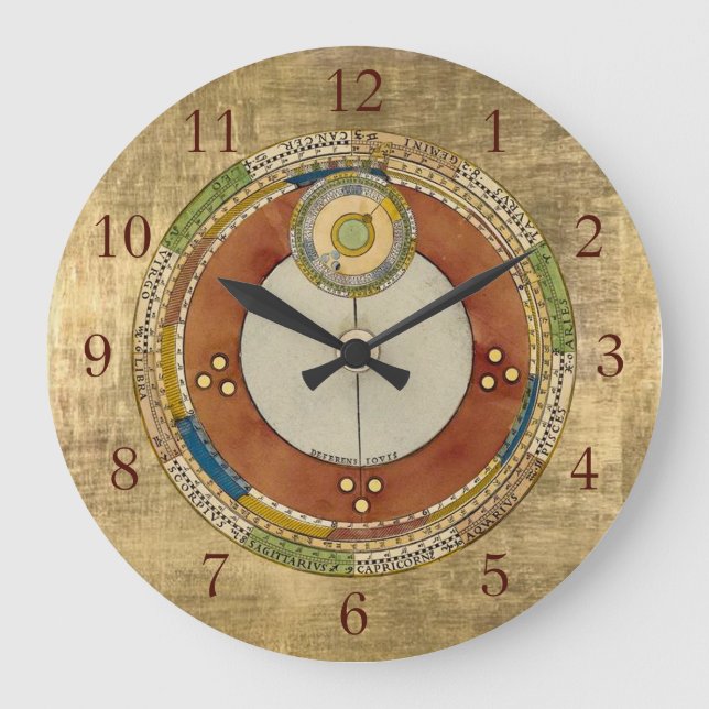 Relógio Grande O Curso do Cosmos Mercúrio (Frente)