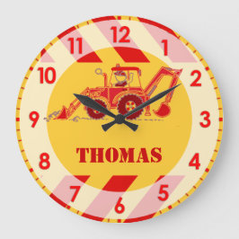 Relógio Grande O divertimento caçoa o pulso de disparo de parede