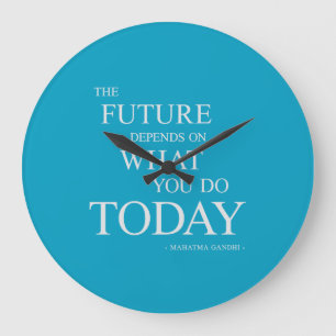 Relógio Grande O futuro que inspira o azul inspirador do pulso de