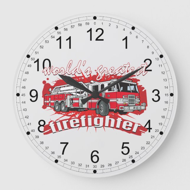 Relógio Grande O grande sapador-bombeiro do mundo (Frente)