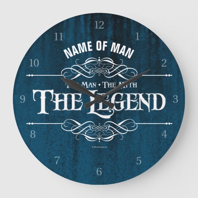 Relógio Grande O Homem, O Mito, A Lenda (Frente)