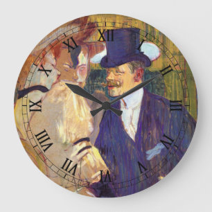 Relógio Grande O Inglês por Toulouse Lautrec, Arte Antiga