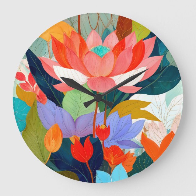 Relógio Grande O Jardim do Veludo (Frente)