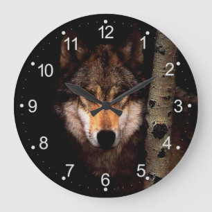 Relógio Grande O Lobo Fantasma
