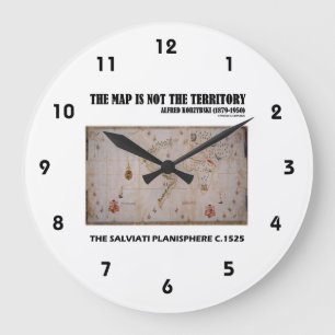 Relógio Grande O Mapa Não É O Território Planisphere Salviati