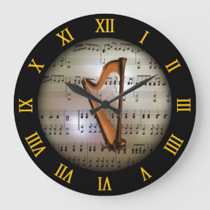 Relógio Grande "O Planeta Musical" * ~