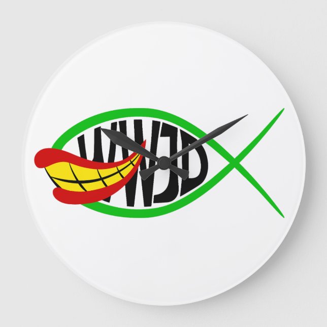 Relógio Grande O Que O Joker Faria? (Frente)