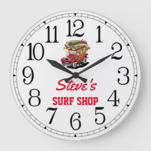 Relógio Grande O Surf de Steve Compra Woody Large Clock