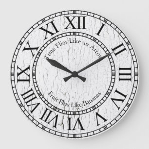Relógio Grande O tempo voa como uma seta