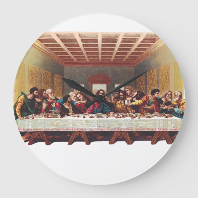 Relógio Grande O último jantar (Frente)