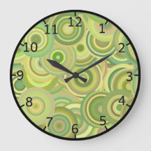 O verde circunda a mistura