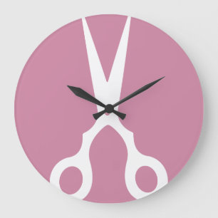 Relógio Grande O vetor simples Scissors (escolha sua própria cor