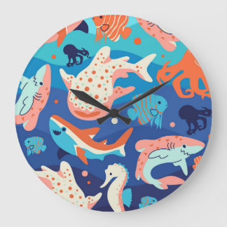 Relógio Grande Ocean Wonders