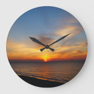 Relógio Grande Oceano Sol