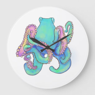 Relógio Grande Octopus