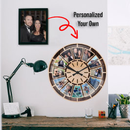 Relógio Grande Ofertas Personalizadas - Crie Seu Próprio Presente