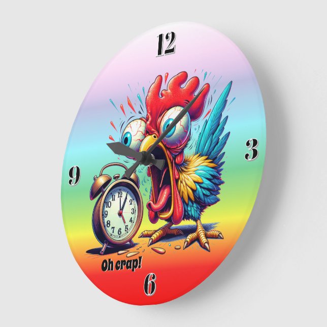 Relógio Grande Oh Crap! (Ângulo)