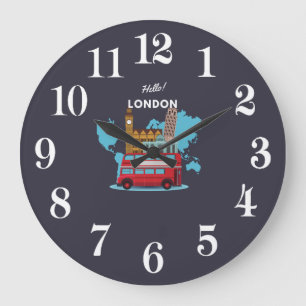 Relógio Grande Olá Londres 