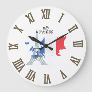 Relógio Grande Olá Paris