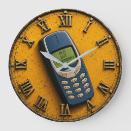Relógio Grande Old But Legendary Retro Brick Phone