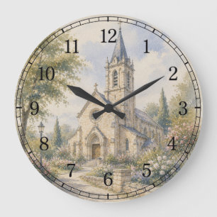 Relógio Grande Old Church Wall Clock — Historic Landscape Design