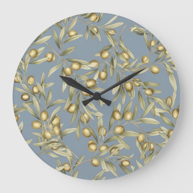 Relógio Grande Olive Garden por Natasha Us (Frente)